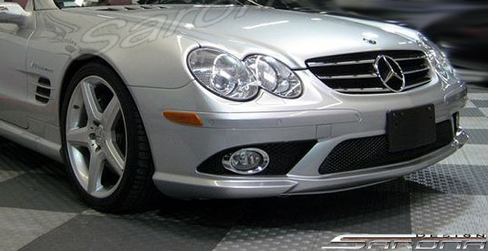 Custom Mercedes SL Front Bumper  Convertible (2003 - 2008) - $690.00 (Part #MB-027-FB)